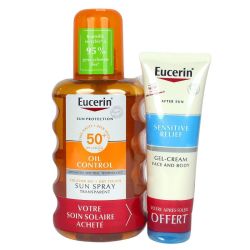 Eucerin Oil Control spray solaire transparent SPF50+ 200ml
