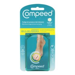 Compeed pansements oeil de perdrix gel actif 10