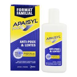 Apaisyl Poux & lentes lotion 200ml + peigne