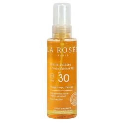 La Rosée Huile solaire huile abricot bio SPF30 150ml