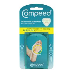 Compeed 6 pansements "seconde peau" durillons