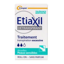 Etiaxil Déo roll-on aisselles peaux sensibles 15ml