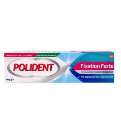 Polident Crème fixative fixation forte 40g