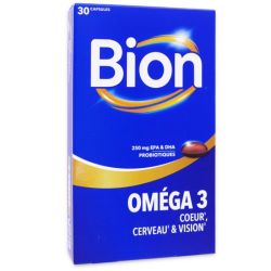 Omega 3 cœur cerveau vision 30 capsules