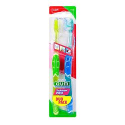 Gum Duo brosses à dents Technique Pro - Souple - Gum
