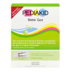 Pediakid Bébé gaz 12 sticks à diluer