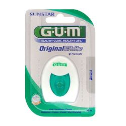 Gum Fil Dentaire Original White Ciré 30m