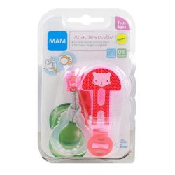 MAM Attache-sucette universelle tous âges fille