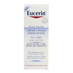 Eucerin Crème émolliente visage urée 5% 50ml