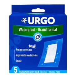 Urgo 5 pansements waterproof 10cmx7cm