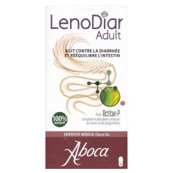 Lenodiar Adultes contre la diarrhée 20 gélules