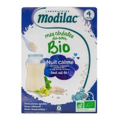 Modilac Mes céréales du soir bio dès 4-6 mois nuit calme 250g