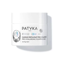 Patyka Age Specific intensif - Masque Repulpant Pro-Hyaluronic Nuit Bio - Visage et Cou - Tous Types de Peaux, 50ml