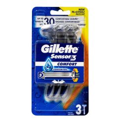 Gillette Sensor3 3 rasoirs jetables