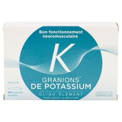 Granions Granions de Potassium 30 ampoules
