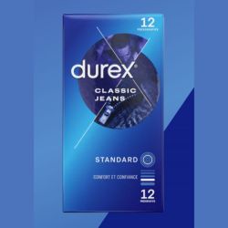 Durex Préservatifs Classic Jeans - 20 préservatifs