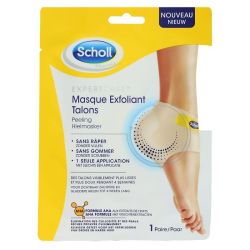 Scholl Expert Care 1 paire masque exfoliant talons