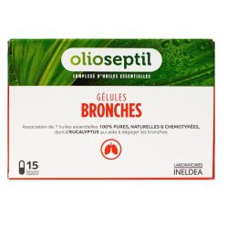 Olioseptil Bronches 15 gélules