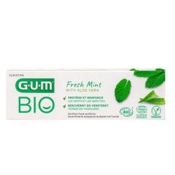 Gum Dentifrice menthe fraîche aloé vera bio 75ml