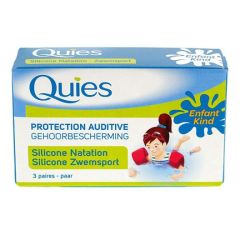 Quies Protection auditive natation (enfant) 3x2