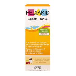 Pediakid Appétit-tonus goût framboise 125ml