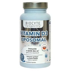 Biocyte Longevity Liposomal Vitamin D 30 gélules