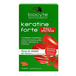 Biocyte Keratine Forte full spectrum 40 gélules