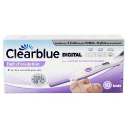 Clearblue Tests d'ovulation 4 jours 10