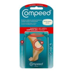 Compeed 5 pansements ampoules talon sport extra résistant