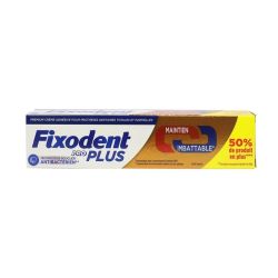 Fixodent Pro Pro Plus maintien imbattable 60g