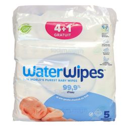 WaterWipes 4x60 lingettes + 60 offertes