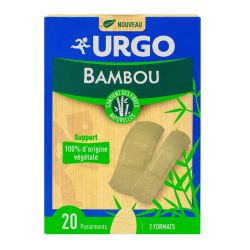 Urgo Bambou 2 formats origine végétale 20 pansements