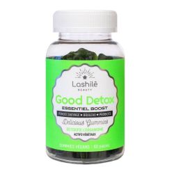 Lashile Beauty Good Detox Essentiel Boost détoxifie l'organisme 60 gommes