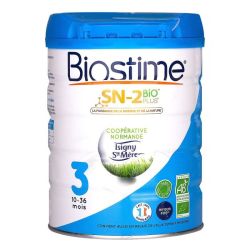 Biostime Lait 3ème âge 10-36 mois SN-2 bio plus 800g