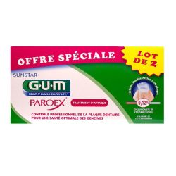 Gum Dentifrice Paroex 2x75 ml