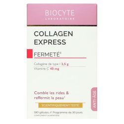 Biocyte Collagen Express anti-âge 180 gélules