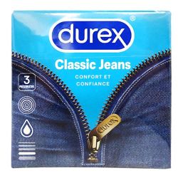 Durex Classic Jeans 3 préservatifs