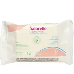 Saforelle Pocket 10 lingettes intimes biodégradables
