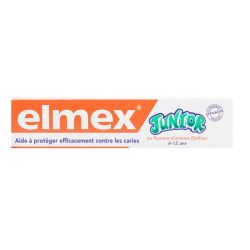 Elmex Dentifrice Junior 6/12 ans 75ml