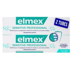 Elmex Dentifrice Sensitive Professional 2x75ml
