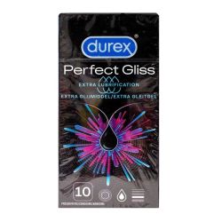 Durex Perfect Gliss 10 préservatifs extra lubrification