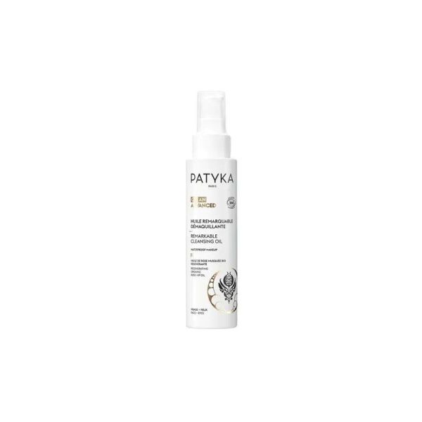 Patyka Huile Remarquable Démaquillante Bio - Visage et Yeux - Tous Types de Peaux, 100ml