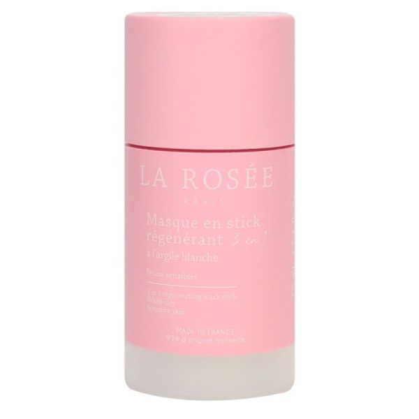 La Rosée Masque en stick régénérant 3en1 argile blanche 75ml
