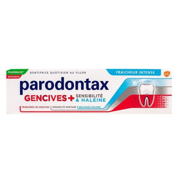 Parodontax Dentifrice gencives sensibilité haleine 75ml