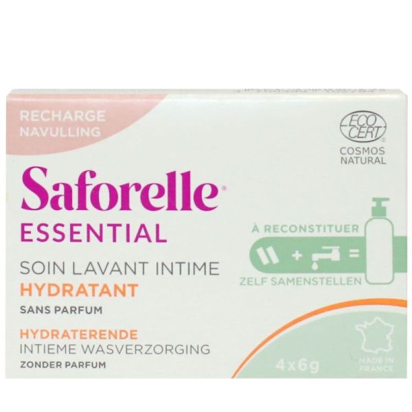 Saforelle Savon Intime Essential Apaisant (boite de recharge)