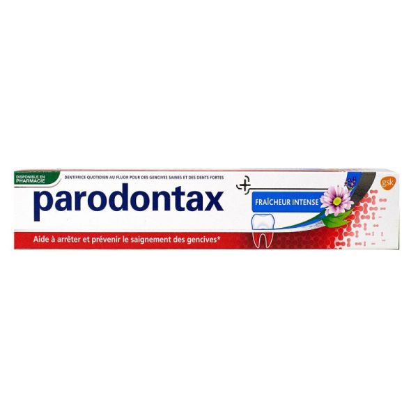 Parodontax Dentifrice fluor fraîcheur intense 75ml