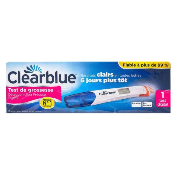 Clearblue Test de grossesse digital précoce