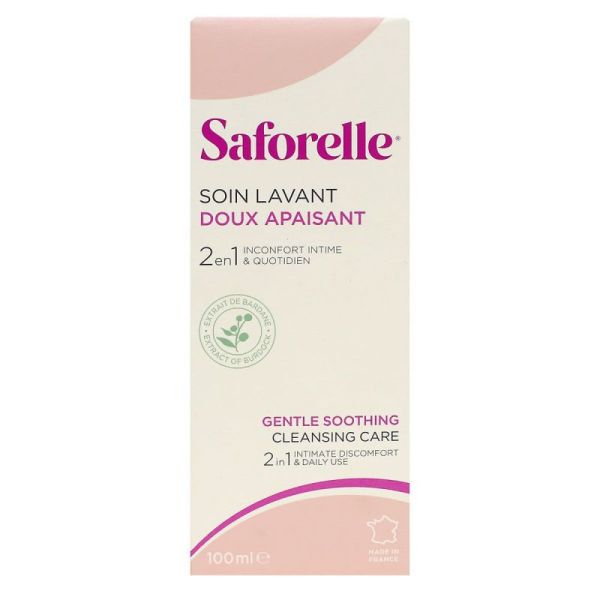 Saforelle Soin lavant intime & corporel bardane 100ml