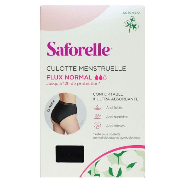 Saforelle Classic culotte menstruelle flux normal taille 42