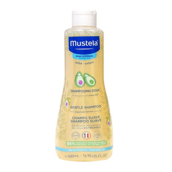 Mustela Shampoing doux cheveux délicats peau normale 500ml